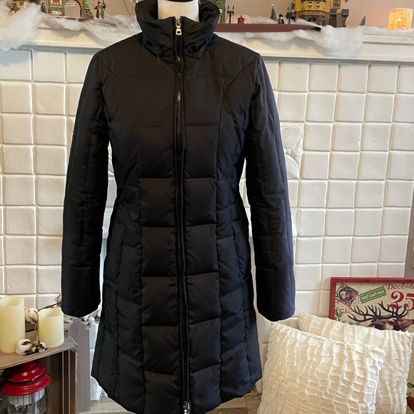 London Fog Jackets & Blazers - Black London Fog Down Puffer Coat